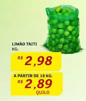 Assaí Atacadista Limão taiti 1kg oferta
