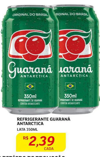 Assaí Atacadista Refrigerante Guaraná Antarctica 350ml oferta