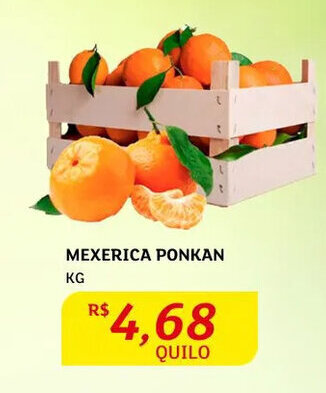 Assaí Atacadista Mexerica Ponkan 1kg oferta