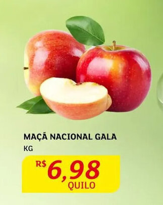 Assaí Atacadista Maçã Nacional Gala 1kg oferta