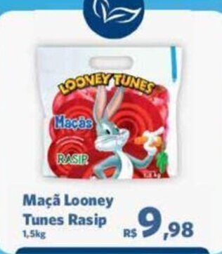 Maçã Looney Tunes Rasip 1.5kg