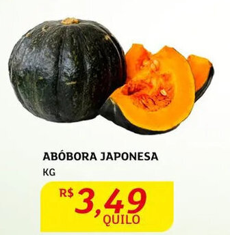 Assaí Atacadista Abóbora Japonesa 1kg oferta