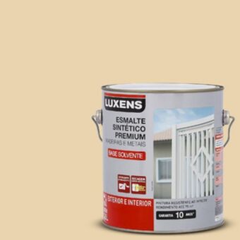 Leroy Merlin Esmalte sintético acetinado marfim 3,6l luxens oferta