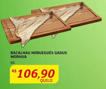 Assaí Atacadista Bacalhau Norueguês Gadus Morhua 1kg oferta