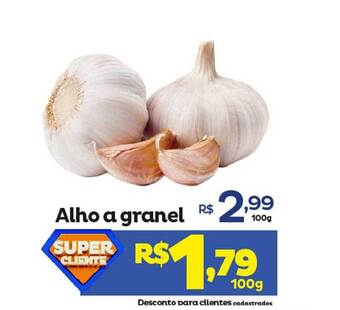 Super Lagoa Alho a granel oferta