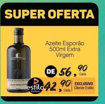Supermercado Dalben Azeite esporão extra virgem oferta
