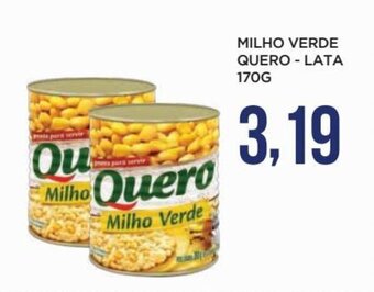 Apoio Mineiro Milho Verde Quero lata 170g oferta