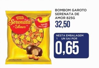 Bombom Garoto Serenata de Amor 825g