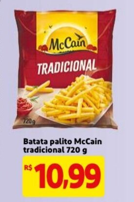 Mercado Extra Batata palito McCain tradicional 720g oferta