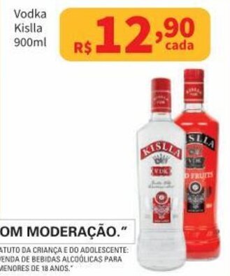 Vodka Kislla 900ml
