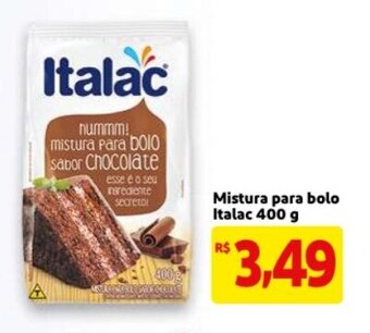 Mercado Extra Mistura para Bolo Italac 400g oferta