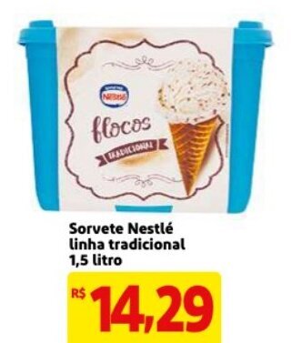 Mercado Extra Sorvete Nestle Linha Tradicional 1.5L oferta