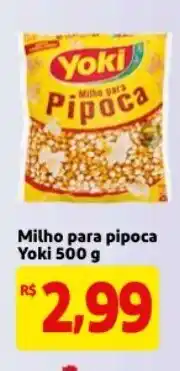 Mercado Extra Milho para pipoca Yoki 500g oferta