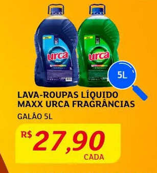 Lava roupas Líquido Maxx Urca Frag. 5L