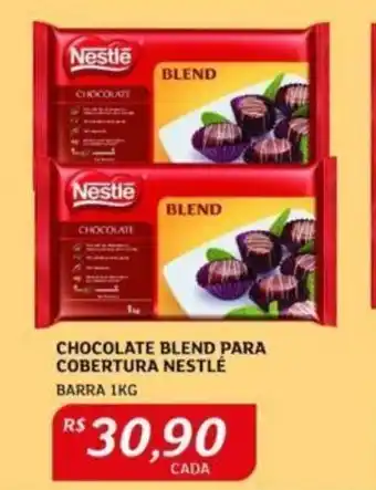 Assaí Atacadista Chocolate Blend Para Cobertura Nestlé 1kg oferta