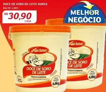 Assaí Atacadista Doce de Soro De Leite Aurea 4.8kg oferta