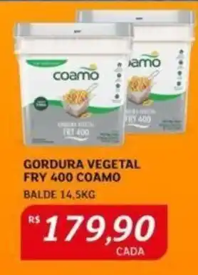 Gordura Vegetal Fry 400 Coamo 14.5kg