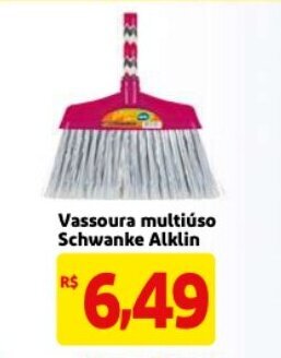 Mercado Extra Vassoura multiuso Schwanke Alklin oferta