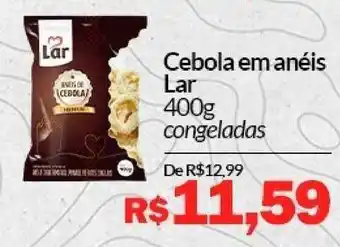 Supermercados Baklizi Cebola Em Anéis Lar 400g oferta