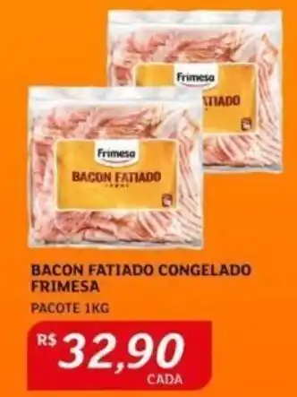 Assaí Atacadista Bacon Fatiado congelado Frimesa 1kg oferta