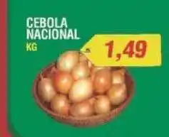 Supermercados Rena Cebola Nacional 1kg oferta