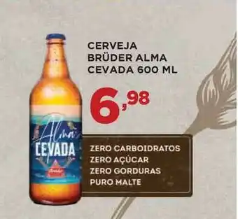 Apoio Mineiro Cerveja Brüder Alma Cevada 600ml oferta