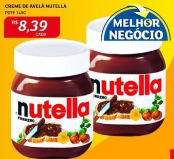 Assaí Atacadista Creme de Avelã Nutella 140g oferta
