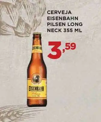 Apoio Mineiro Cerveja Eisenbahn Pilsen Long Neck 355ml oferta