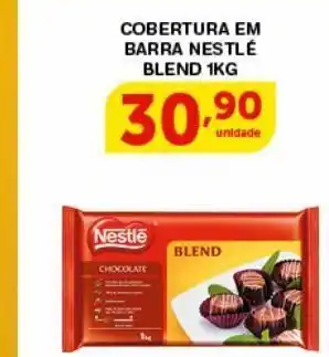 Roldão Cobertura em barra nestlé oferta