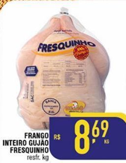 Mercantil Rodrigues Frango inteiro gujão oferta