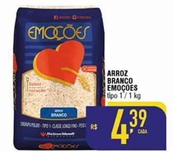 Mercantil Rodrigues Arroz branco emoçoes oferta