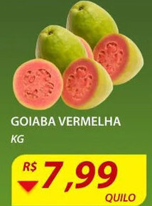 Assaí Atacadista Goiaba Vermelha 1kg oferta