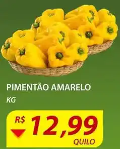 Assaí Atacadista Pimentão Amarelo 1kg oferta