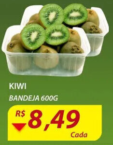 Assaí Atacadista Kiwi Bandeja 600g oferta