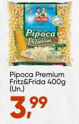 Imec Supermercados Pipoca Premium Fritz&frida 400g oferta