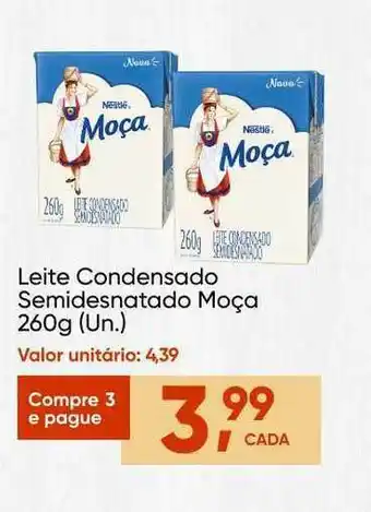 Imec Supermercados Leite Condensado Semidesnatado Mçoa 260g oferta