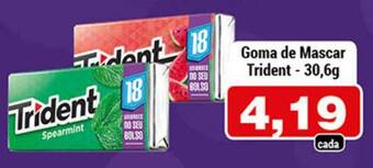 Shibata Supermercados Goma De Mascar Trident 30.6g oferta