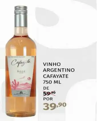 Super Nosso Vinho Argentino Cafayate 750ml oferta