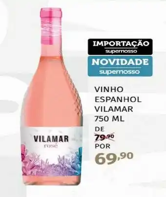 Super Nosso Vinho Espanhol Vilamar 750ml oferta