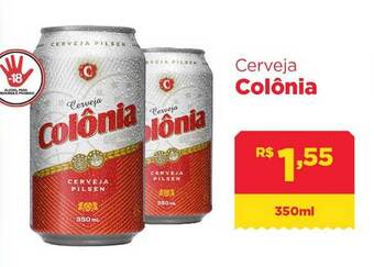 Big Bom Supermercados Cerveja Colônia 350ml oferta