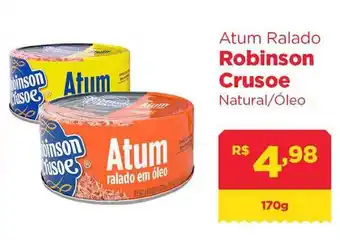 Atum Ralado Robinson Crusoe Natural óleo 170g