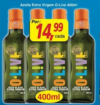 Supermercados Guanabara Azeite Extra Virgem O-live 400ml oferta