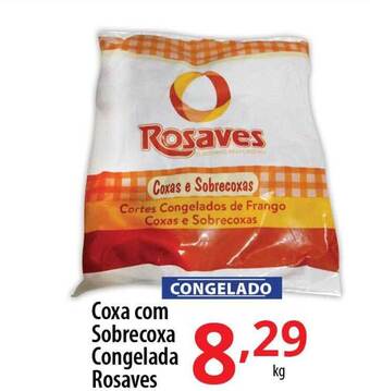 Coxa com sobrecoxa congelada rosaves