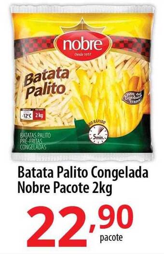 Akki Atacadista Batata palito congelada nobre pacote oferta