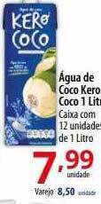 Akki Atacadista Água de coco kero coco oferta