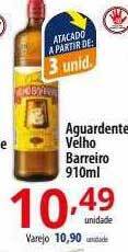 Akki Atacadista Aguardente velho barreiro oferta