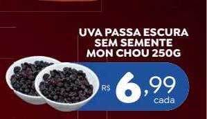 Bahamas Supermercados Uva passa escura sem semente mon chou oferta