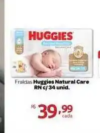 Farmácia Preço Popular Huggies natural care rn oferta