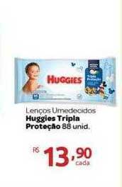 Farmácia Preço Popular Lenços umedecidos huggies tripla proteção oferta