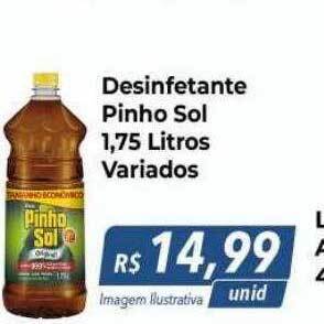 Hiper Moreira Desinfetante pinho sol variados oferta